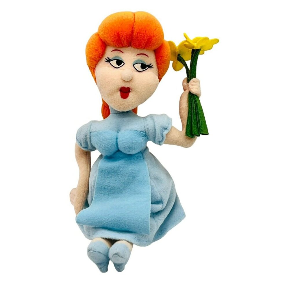 Stuffins Nell Fenwick Rocky and Bullwinkle‎ Friends CVS 9 inch Plush 2000